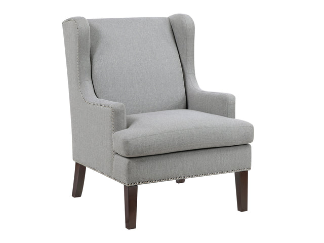 Myles Gray Accent Chair - Ornate Home