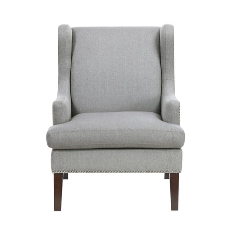Myles Gray Accent Chair - Ornate Home