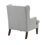 Myles Gray Accent Chair - Ornate Home