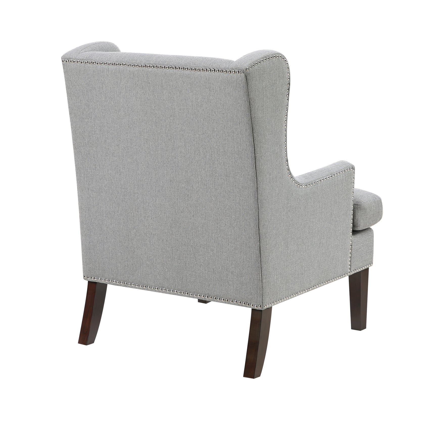 Myles Gray Accent Chair - Ornate Home