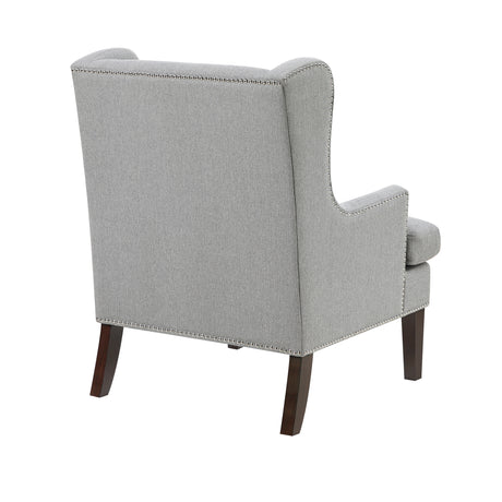 Myles Gray Accent Chair - Ornate Home