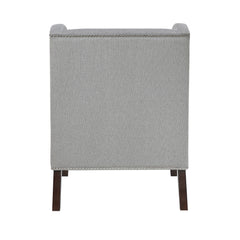 Myles Gray Accent Chair - Ornate Home