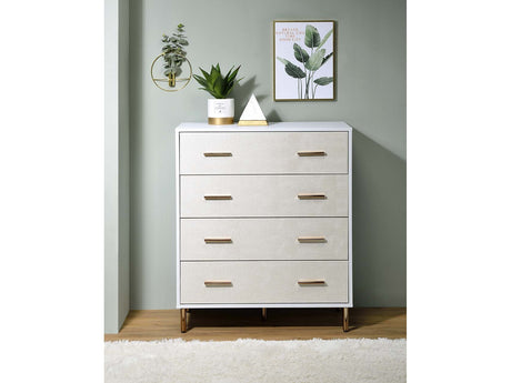 Myles White Chest - Ornate Home