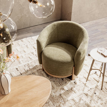 Myra Sage Dust Accent Chair - Ornate Home