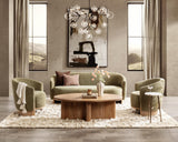 Myra Sage Dust Accent Chair - Ornate Home