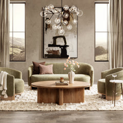 Myra Sage Dust Sofa - Ornate Home