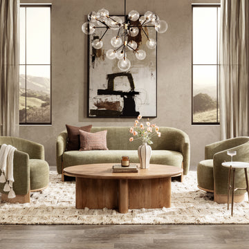 Myra Sage Dust Sofa - Ornate Home