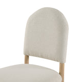 Myrna Beige Side Chair (Set of 2) - Ornate Home