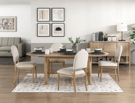 Myrna Natural Dining Table - Ornate Home