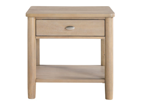 Myrna Natural End Table - Ornate Home
