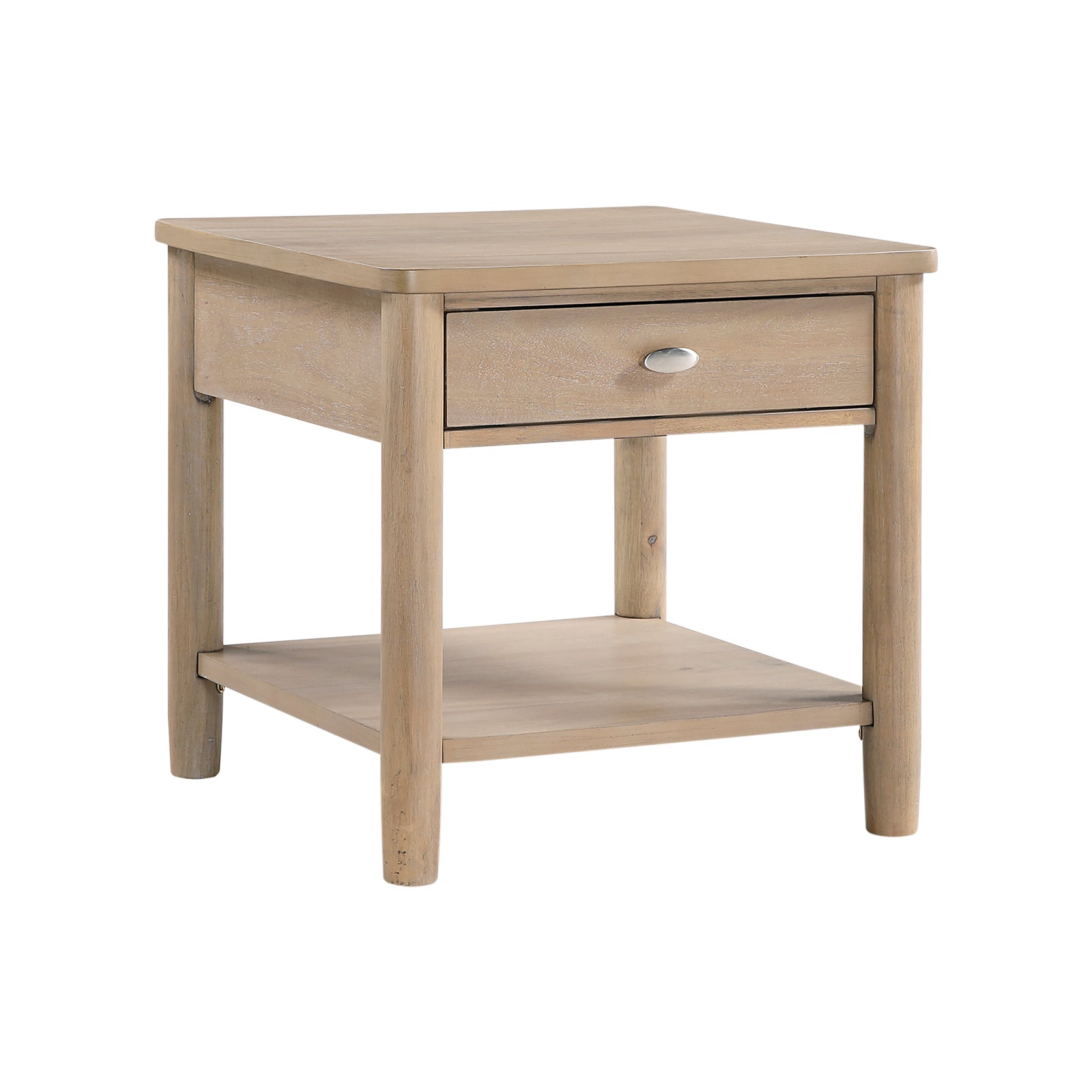 Myrna Natural End Table - Ornate Home