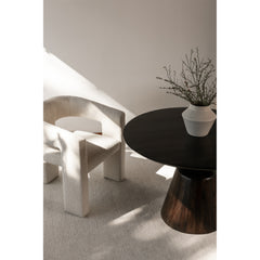 Myron Dark Brown Dining Table - Ornate Home
