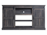 Myrtle 60" TV Stand in Heavy Brown - Ornate Home