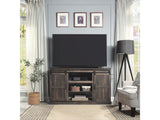 Myrtle 60" TV Stand in Heavy Brown - Ornate Home