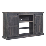 Myrtle 60" TV Stand in Heavy Brown - Ornate Home