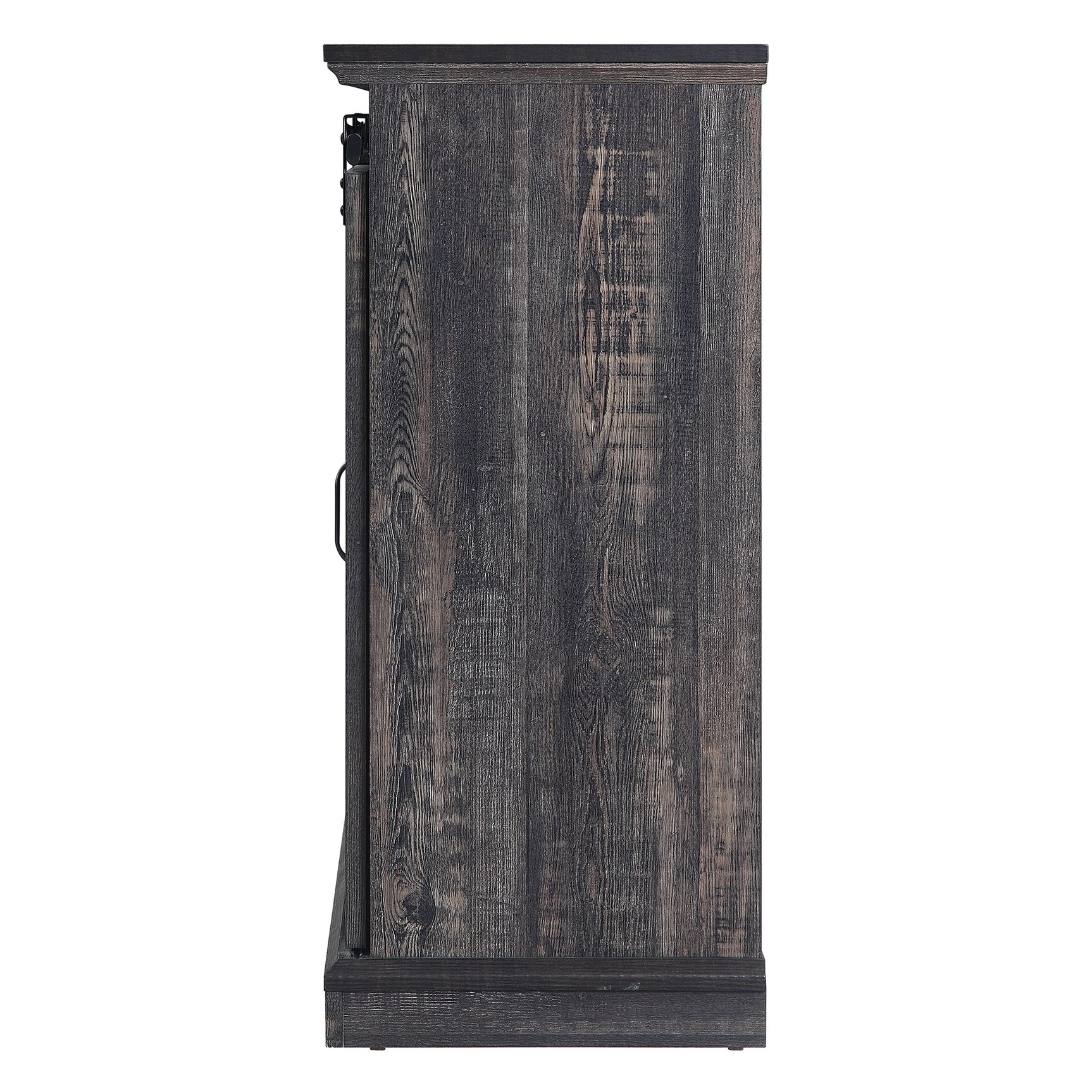 Myrtle 60" TV Stand in Heavy Brown - Ornate Home