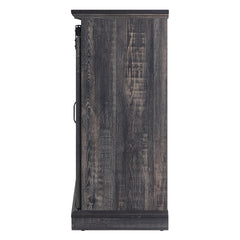 Myrtle 60" TV Stand in Heavy Brown - Ornate Home