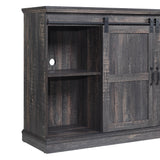 Myrtle 60" TV Stand in Heavy Brown - Ornate Home