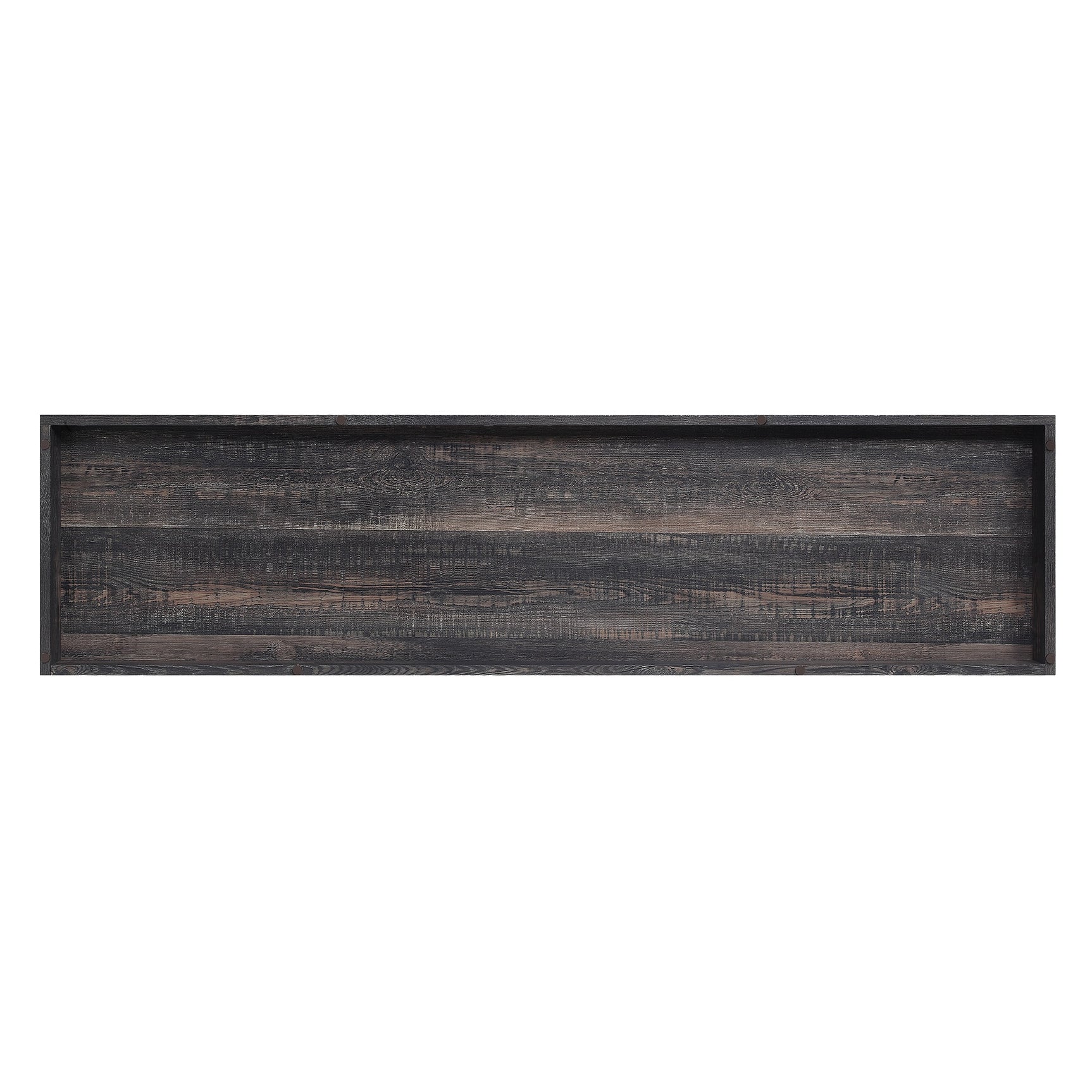 Myrtle 60" TV Stand in Heavy Brown - Ornate Home