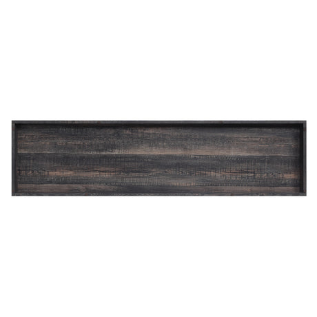 Myrtle 60" TV Stand in Heavy Brown - Ornate Home