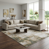 Myrtle Avenue Machine Woven Galey Alix x LIVABLISS GAMY-2302 Area Rug - Ornate Home