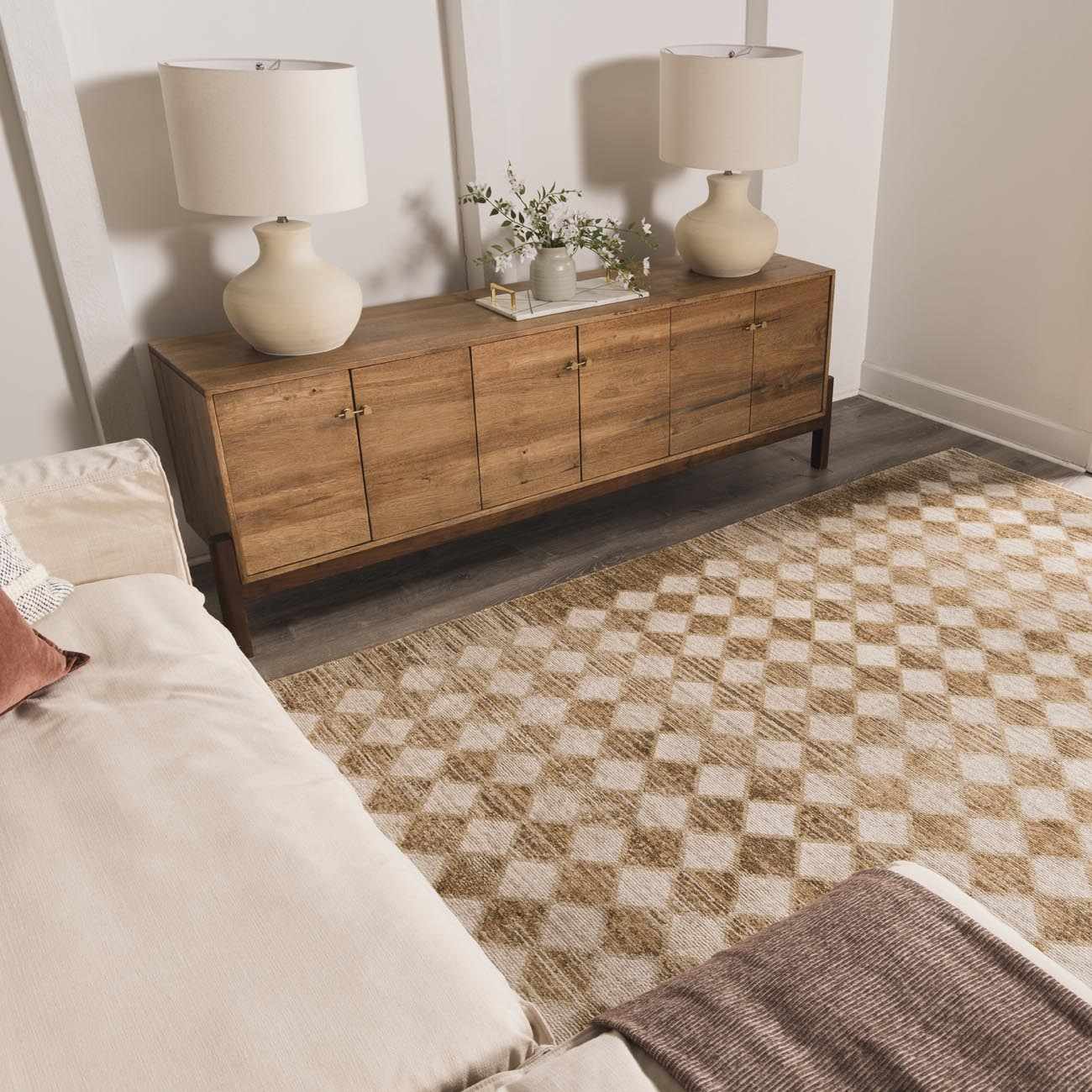 Myrtle Avenue Machine Woven Galey Alix x LIVABLISS GAMY-2304 Area Rug - Ornate Home