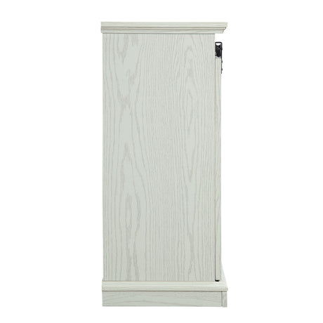 Myrtle Fireplace in Cream Oak - Ornate Home