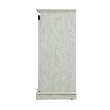 Myrtle Fireplace in Cream Oak - Ornate Home