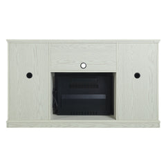 Myrtle Fireplace in Cream Oak - Ornate Home