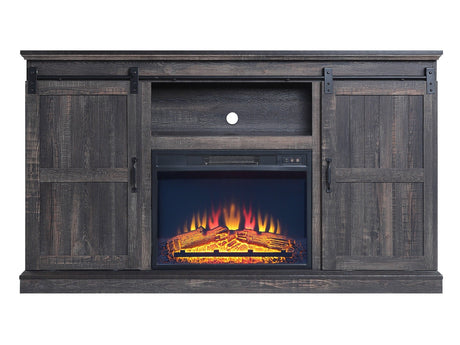 Myrtle Fireplace in Heavy Brown - Ornate Home