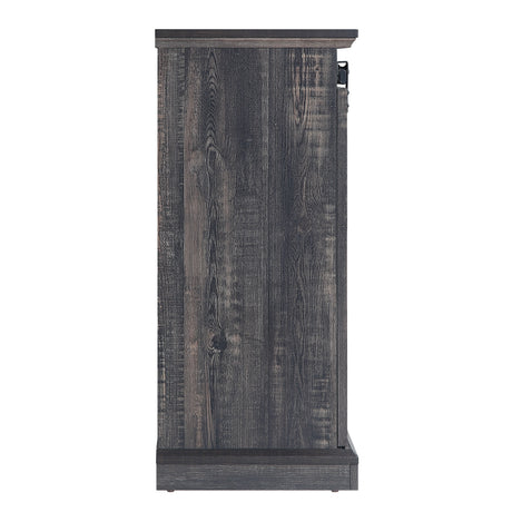 Myrtle Fireplace in Heavy Brown - Ornate Home