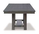 Myshanna Gray Dining Room Set / 7pc - Ornate Home