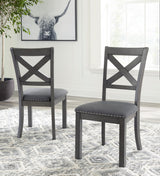 Myshanna Gray Dining Room Set / 7pc - Ornate Home