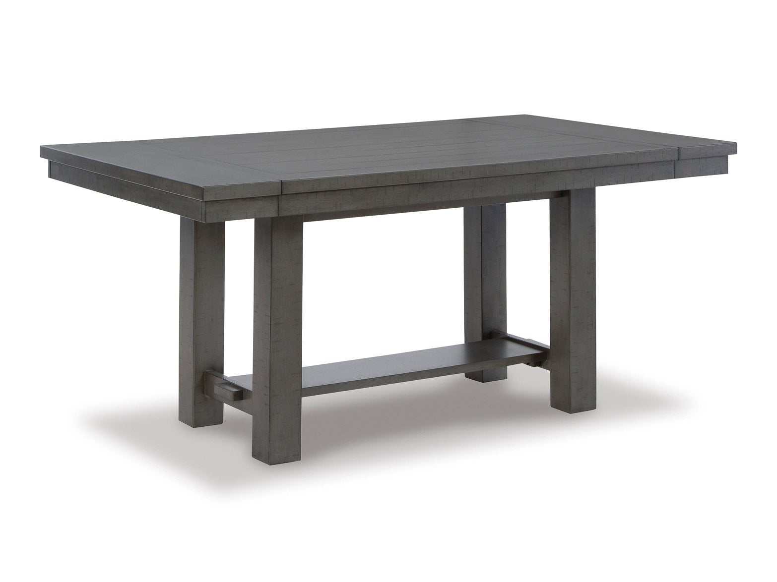 Myshanna Gray Dining Table w/ Extension (Online Special Price) - Ornate Home