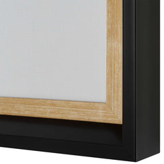 Mystere Black/White Framed Contemporary Print - Ornate Home