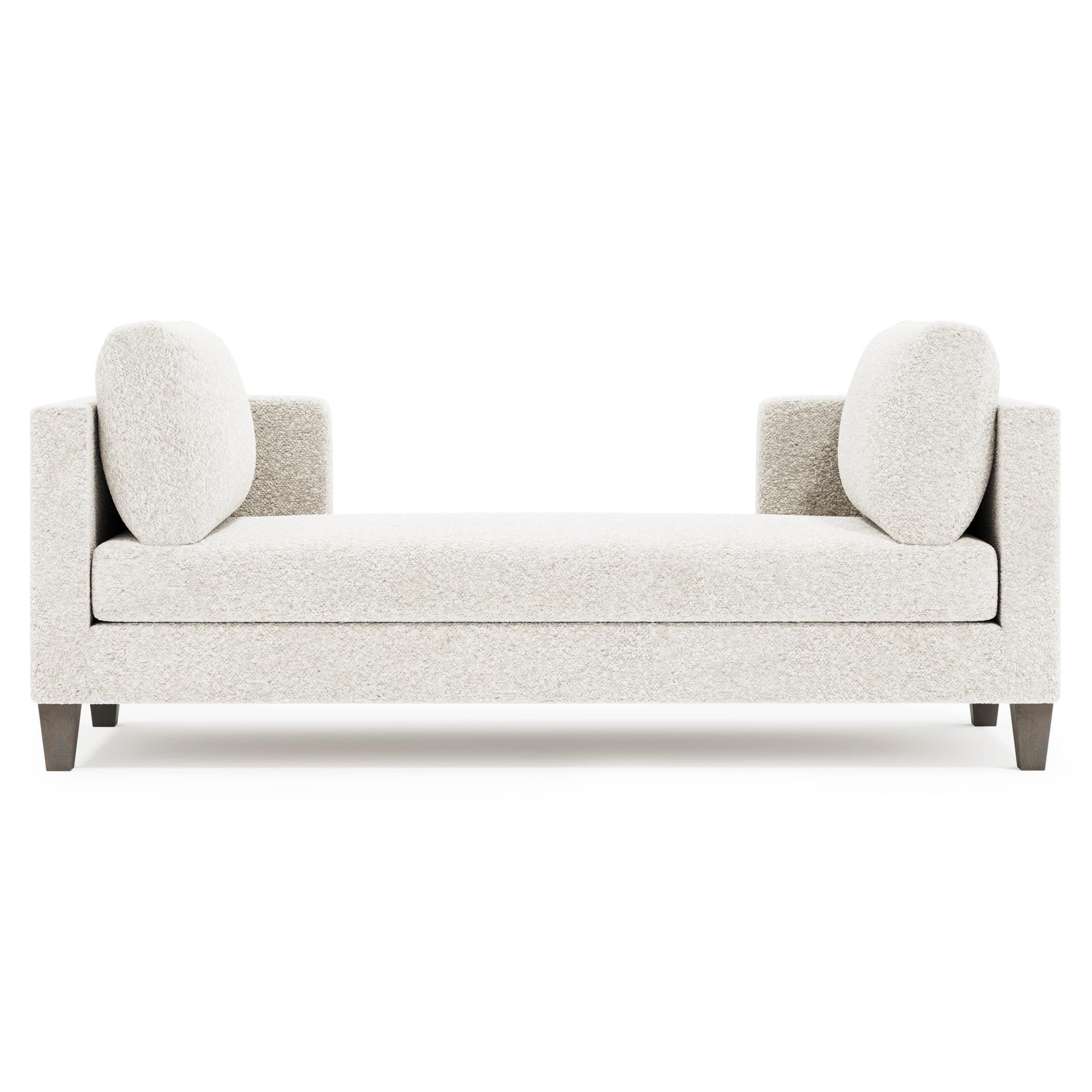 Saxon Mocha Chaise Without Pillows