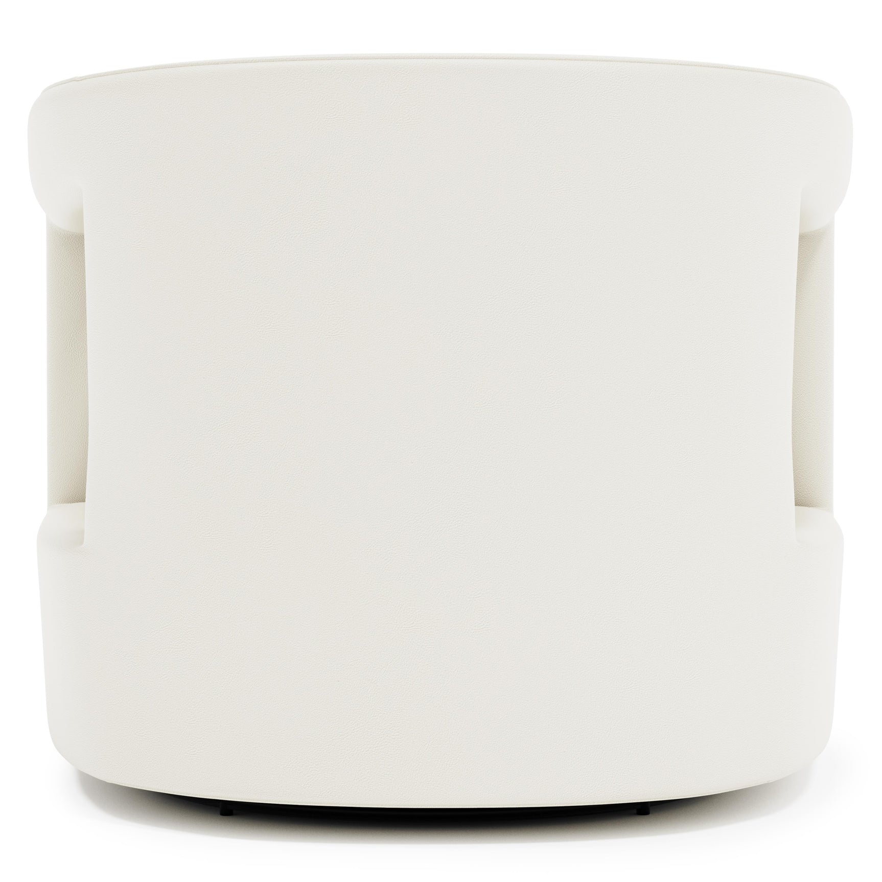 Alana Ivory Swivel Chair Without Nails