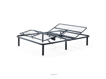 N150- Black Twin XL Adjustable Bed Base - Ornate Home