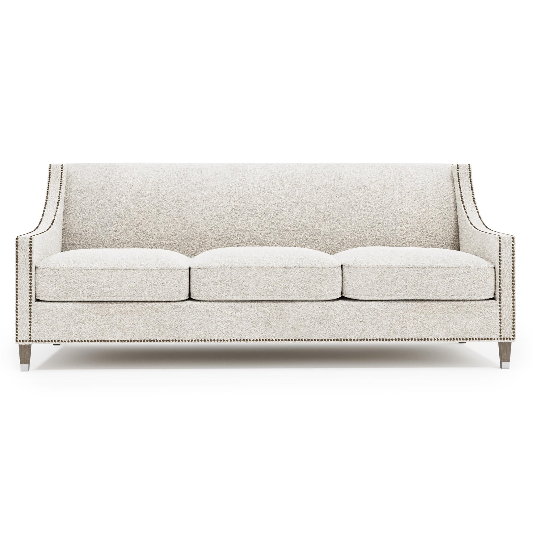 Palisades Mocha Sofa Without Pillows