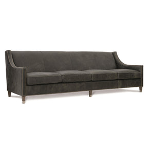 Palisades Mocha Sofa Without Pillows