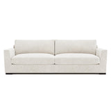 Nicolette Mocha Sofa Without Pillows