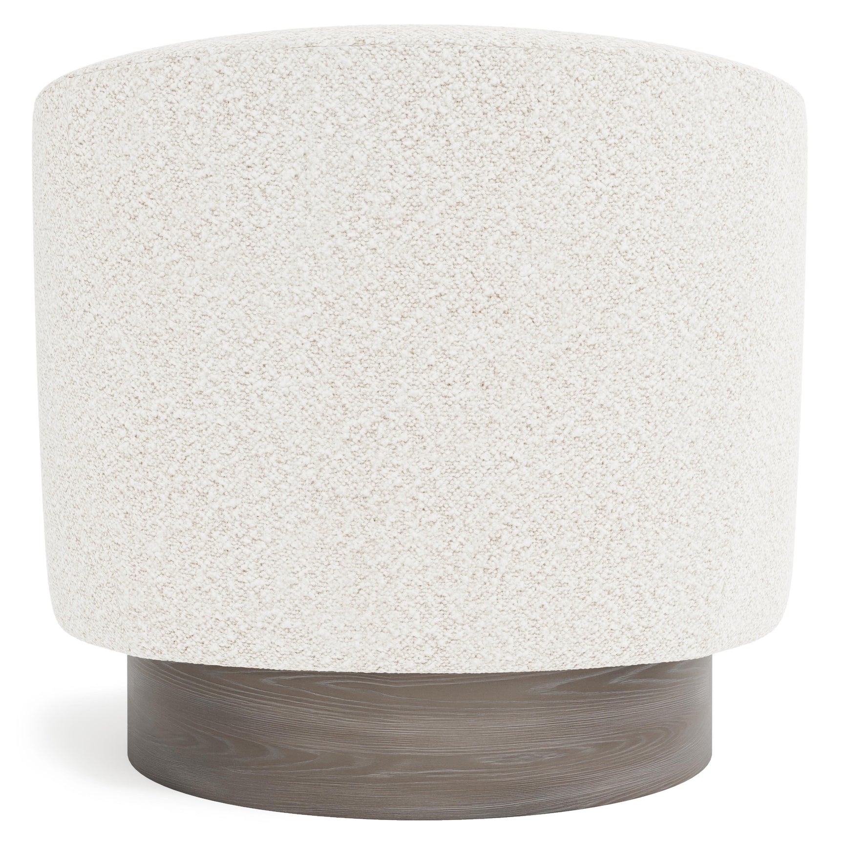 Camino Ivory Swivel Chair Without Pillows