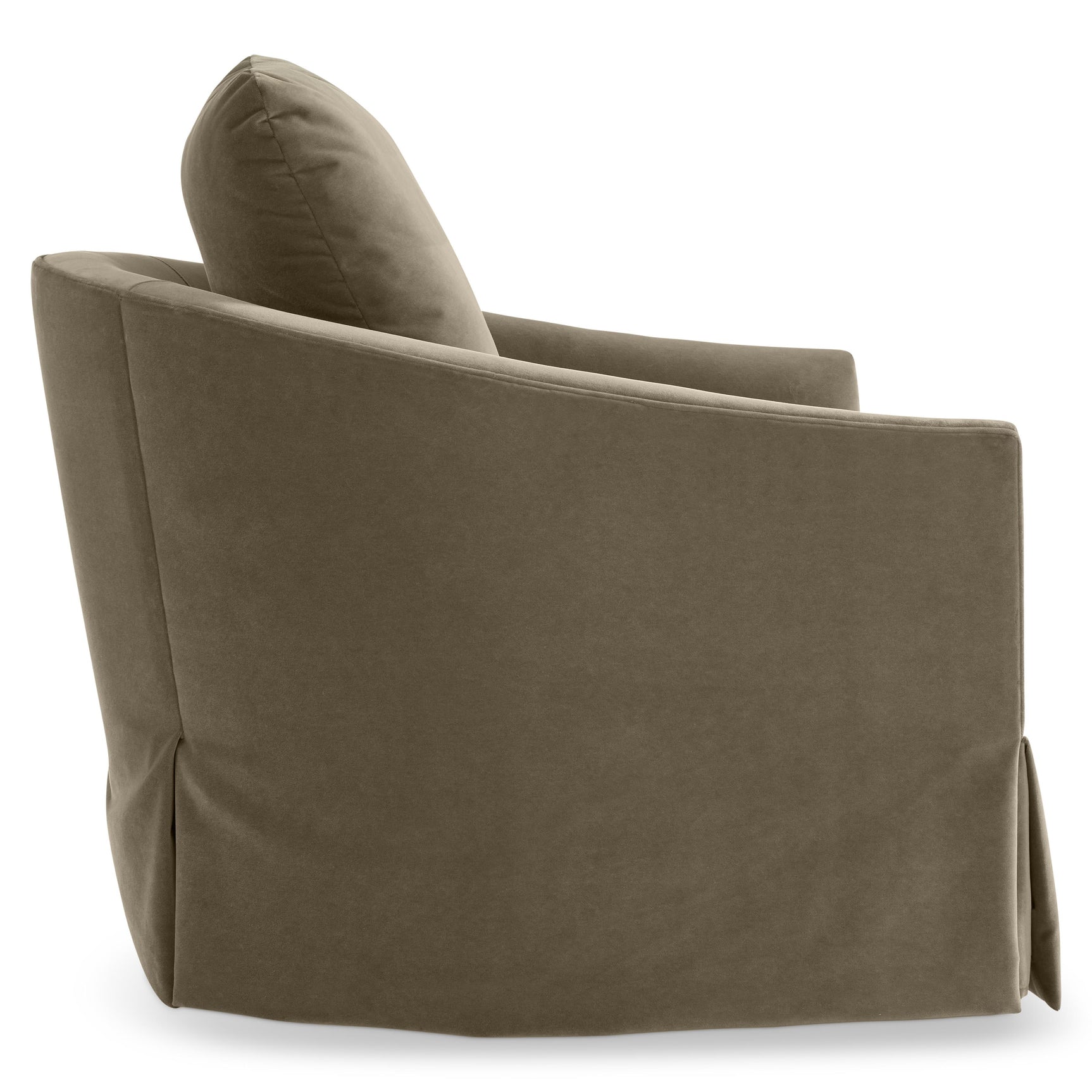 Astoria Skirted Swivel Chair