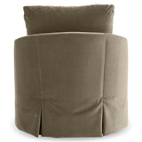Astoria Skirted Swivel Chair
