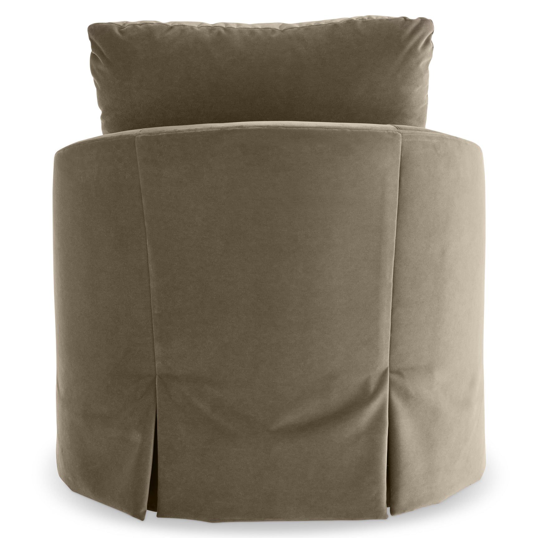 Astoria Skirted Swivel Chair