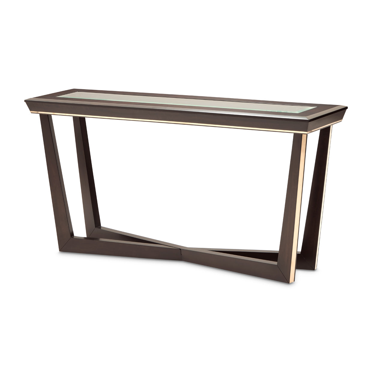 Belmont Place Espresso Console Table