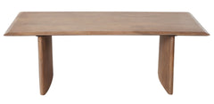 Nara Caramel Wood Coffee Table - Ornate Home