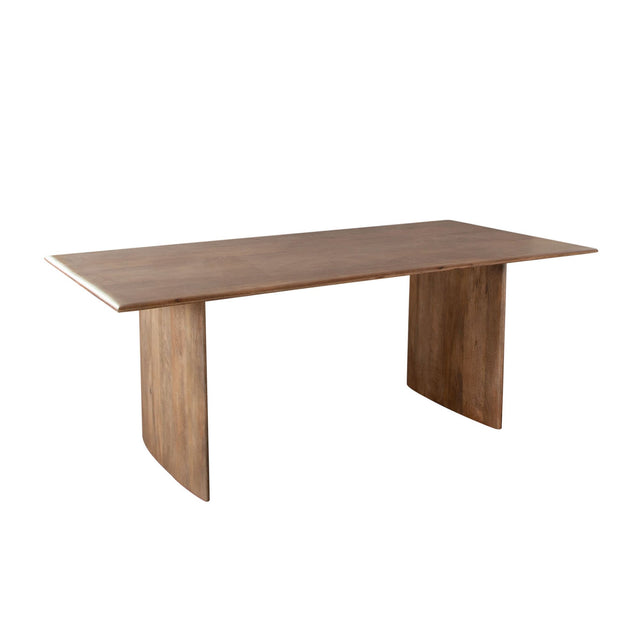 Nara Caramel 80" Wood Dining Table - Ornate Home