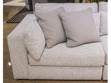 Ashbourne Estate Snowstone LAF Corner Chair