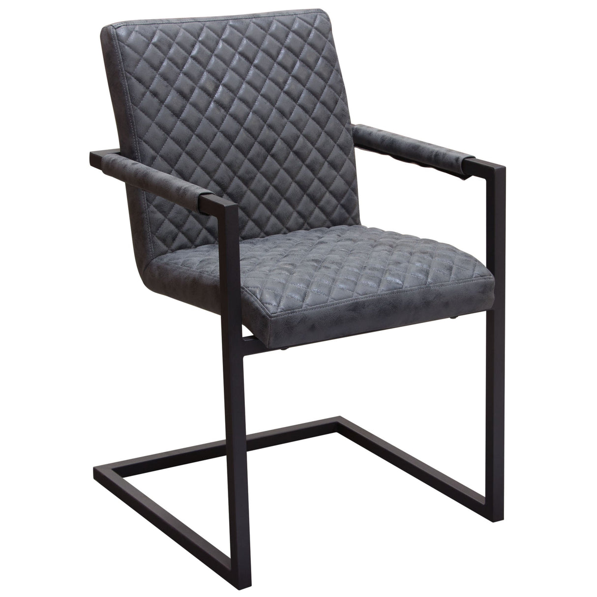 Nolan Charcoal Dining Chairs (Set of 2) - Ornate Home